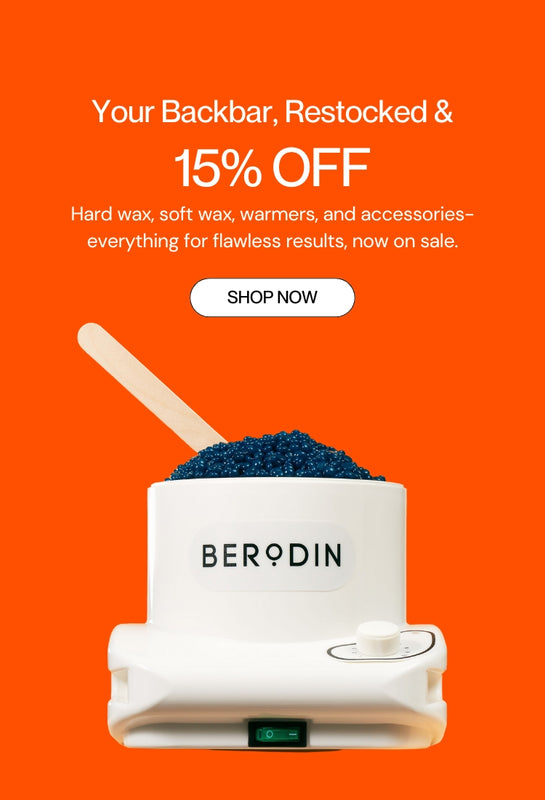 Your Backbar, Restocked & 15% Off
Hard wax, soft wax, warmers, and accessories- everything for flawless results, now on sale.
Shop Now